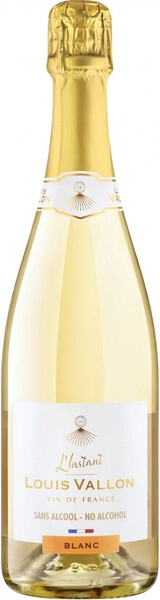 Игристое вино Louis Vallon, L'Instant Blanc Sans Alcool