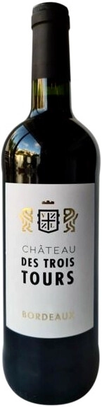 Вино Chateau des Trois Tours, Bordeaux AOC