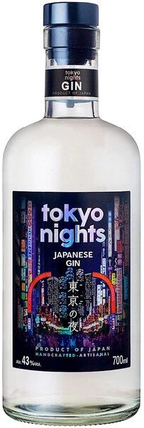 Джин Tokyo Nights Gin, 0.7 л