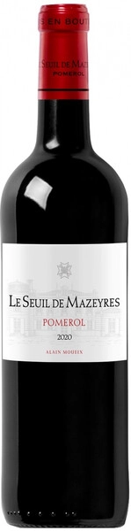 Вино Le Seuil de Mazeyres, Pomerol AOC, 2020