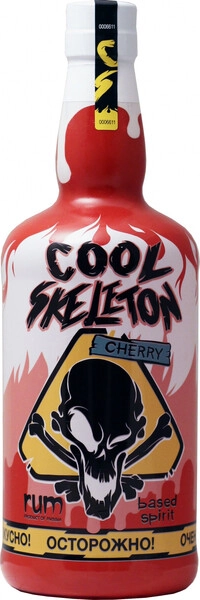 Ром Cool Skeleton Cherry, 0.7 л