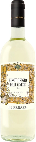 Вино Cantina di Negrar, Le Preare Pinot Grigio delle Venezie DOC, 2024