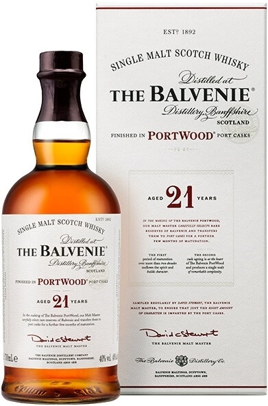 Виски Balvenie PortWood 21 Years Old, gift box, 0.7 л