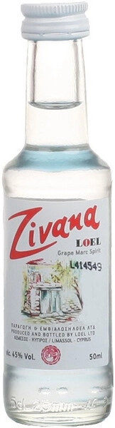 Водка Loel, Zivana, 50 мл