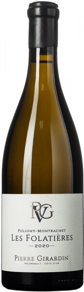 Вино Domaine Pierre Girardin, Puligny-Montrachet Les Folatieres AOC, 2020