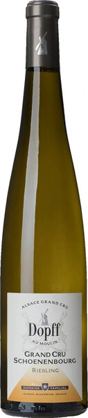 Вино Dopff au Moulin, Schoenenbourg Riesling Alsace Grand Cru AOC, 2015