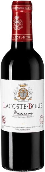 Вино Lacoste-Borie, 2016, 375 мл