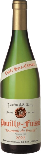 Вино Domaine J.A. Ferret, Pouilly-Fuisse Premier Cru Tournant de Pouilly Cuvee Hors-Classe AOC, 2022