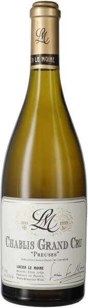 Вино Lucien Le Moine, Chablis Grand Cru Preuses AOC, 2022