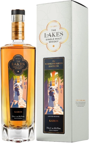 Виски The Lakes, The Whiskymaker's Editions Kairos Single Malt, gift box, 0.7 л