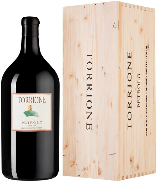 Вино Torrione, Toscana IGT, 2015, wooden box, 3 л