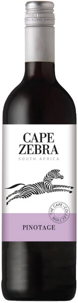Вино "Cape Zebra" Pinotage, 2023