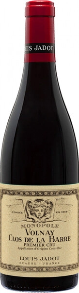 Вино Louis Jadot, Volnay Premier Cru Clos de la Barre Monopole, 2018