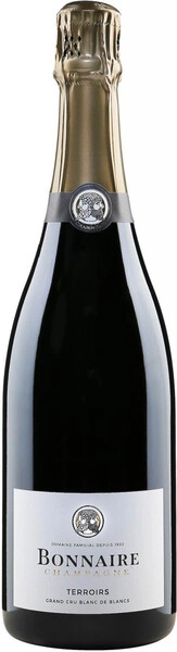 Шампанское Bonnaire, Terroirs Grand Cru Blanc de Blancs Extra Brut, Champagne AOC