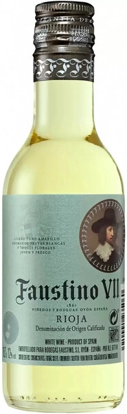 Вино "Faustino VII" Viura, 2024, 187 мл