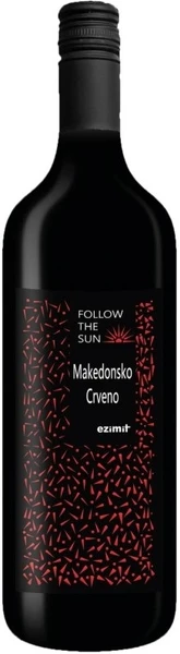 Вино Ezimit, "Follow The Sun" Makedonsko Crveno, 1 л