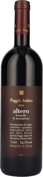 Вино Poggio Antico, "Altero" Brunello di Montalcino DOCG, 2016