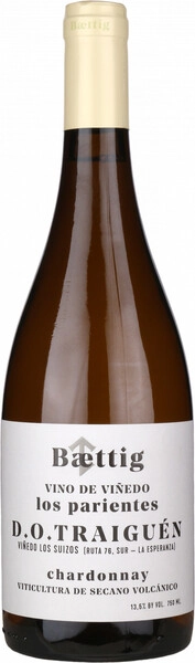 Вино Baettig, Los Parientes Chardonnay, Traiguen DO, 2020