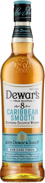 Виски Dewar's Caribbean Smooth 8 Years Old, 0.7 л