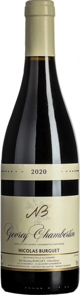 Вино Domaine Nicolas Burguet, Gevrey-Chambertin AOC, 2020