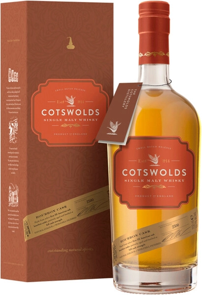 Виски Cotswolds Bourbon Cask, gift box, 0.7 л