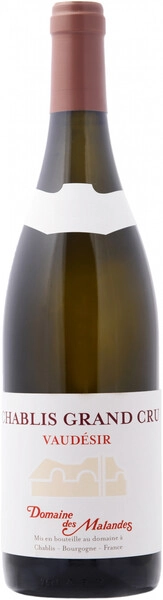 Вино Domaine des Malandes, Chablis Grand Cru Vaudesir AOC, 2023