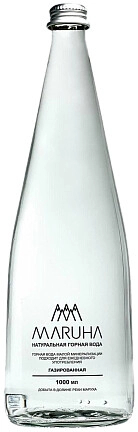 Вода Maruha Sparkling, Glass, 1 л