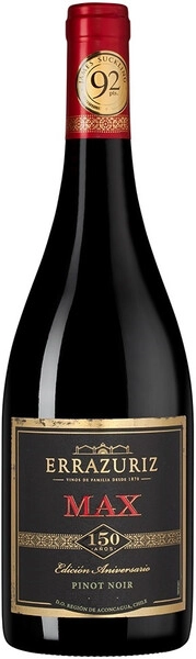 Вино Errazuriz, Max Reserva Pinot Noir, 2022