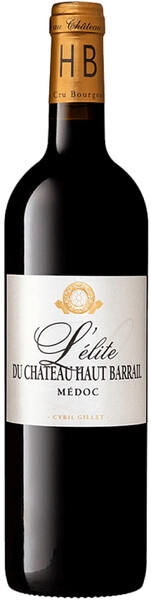 Вино L'Elite du Chateau Haut Barrail, Medoc AOC, 2020