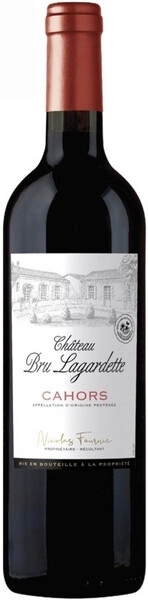 Вино Chateau Bru Lagardette, Cahors AOP, 2021