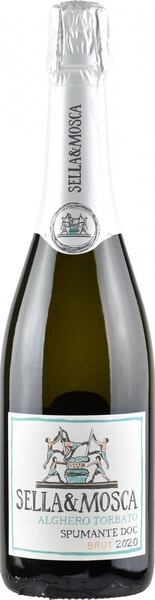Игристое вино Sella & Mosca, Alghero Torbato Spumante Brut DOC, 2020