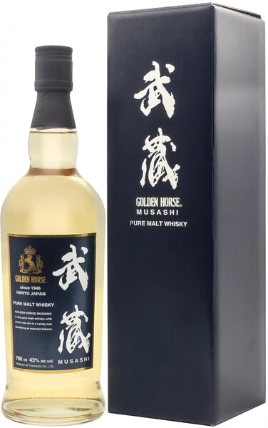 Виски Golden Horse Musashi, gift box, 0.7 л