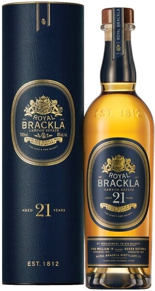 Виски Royal Brackla 21 Years Old, in tube, 0.7 л