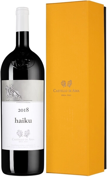 Вино Castello di Ama, Haiku, 2018, gift box, 1.5 л