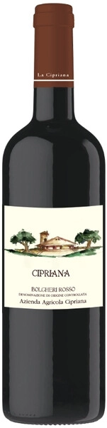 Вино Cipriana, Bolgheri Rosso DOC, 2022