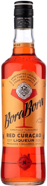 Ликер Bora Bora Red Curacao, 0.7 л