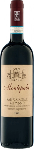 Вино Corte Aleardi, Valpolicella Ripasso Classico Superiore Montepala DOC, 2019