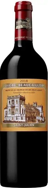 Вино Chateau Ducru-Beaucaillou, Saint-Julien AOC 2-eme Grand Cru Classe, 2018
