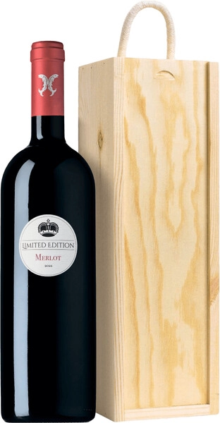Вино Prinz Salm, Merlot, 2022, wooden box, 1.5 л