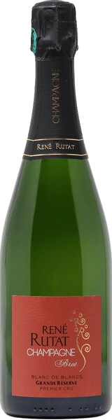 Шампанское Rene Rutat, Blanc de Blancs Grande Reserve Premier Cru, Champagne AOC, 2019