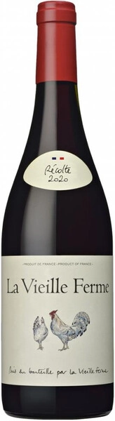 Вино Perrin et Fils, La Vieille Ferme Rouge, Cotes du Ventoux AOC, 2020