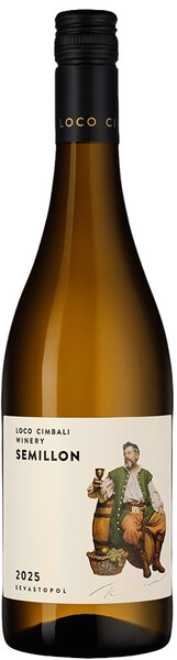 Вино Loco Cimbali Winery, Semillon, 2025