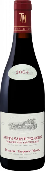 Вино Domaine Taupenot-Merme, Nuits Saint Georges Premier Cru "Les Pruliers" AOC, 2004