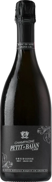 Шампанское Petit & Bajan, Obsidienne Grand Cru, Champagne AOC