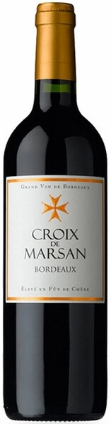 Вино Croix de Marsan Bordeaux AOC Rouge