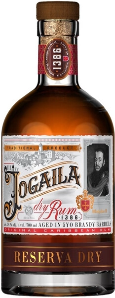 Ром Jogaila Reserva Dry, 0.7 л