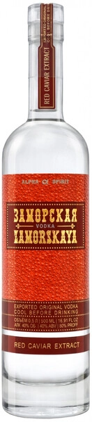 Водка "Заморская" Рэд, 0.5 л