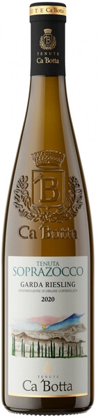 Вино Ca'Botta, Tenuta Soprazocco Riesling, Garda DOC, 2020