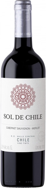 Вино Sol de Chile Cabernet Sauvignon-Merlot, Valle Central DO, 2023