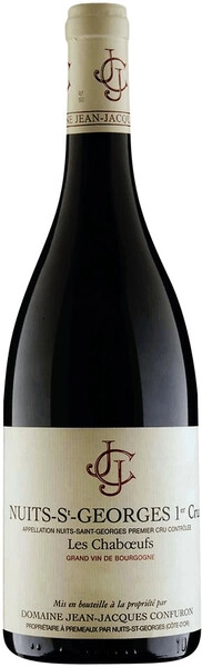Вино Domaine Jean-Jacques Confuron, Nuits-Saint-Georges 1-er Cru Les Chaboeufs AOC, 2022